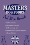 A photo of a bag of Masters Cod Skin Braids