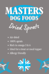 A photo of a bag of Masters Dried Sprats